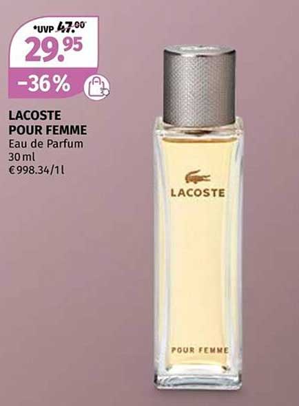 LACOSTE POUR FEMME Eau de Parfum 30 ml