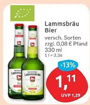 Lammsbräu Bier - versch. Sorten