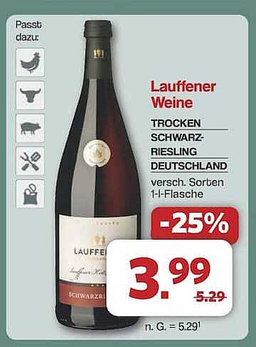 Lauffener Weine - Trocken Schwarzriesling Deutschland