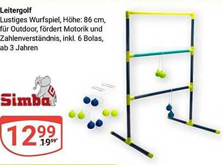 Leitergolf - Spaß für Groß und Klein