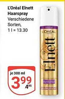 L'Oréal Elnett Haarspray, 300 ml
