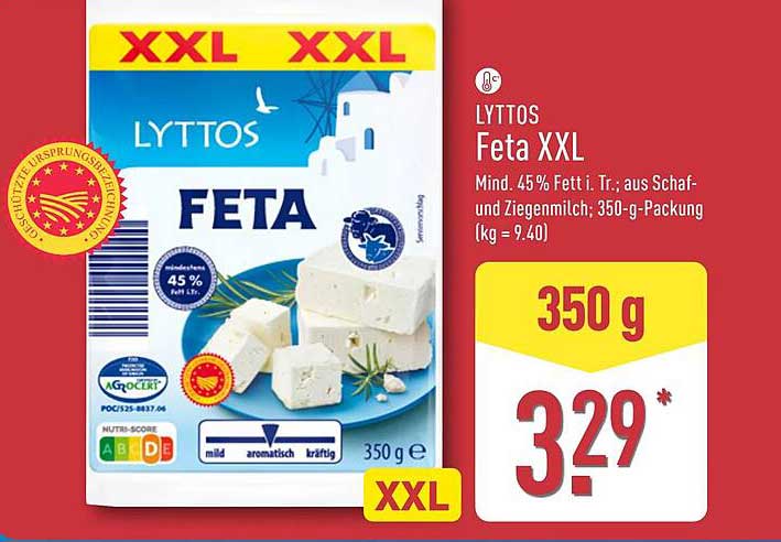 LYTTOS Feta XXL 350 g
