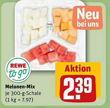 Melonen-Mix je 300-g-Schale