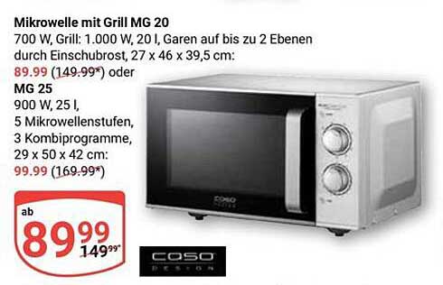 Mikrowelle mit Grill MG 20