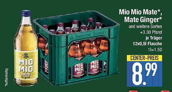 Mio Mio Mate*, Mate Ginger* und weitere Sorten