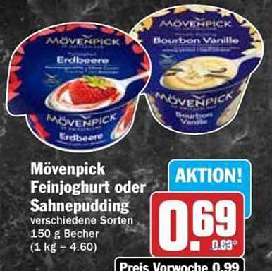 Mövenpick Feinjoghurt oder Sahnepudding 150 g Becher - verschiedene Sorten