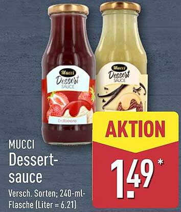 MUCCI Dessert-Sauce 240 ml