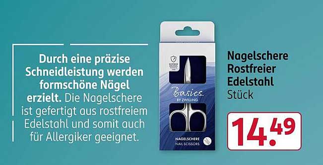 Nagelschere Rostfreier Edelstahl Stück