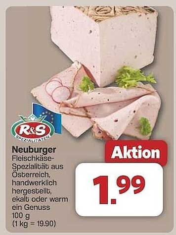 Neuburger Fleischkäse-Spezialität aus Österreich