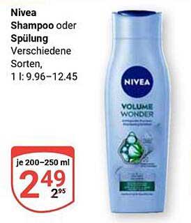 Nivea Shampoo oder Spülung - Volume Wonder