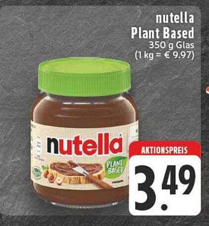 nutella Plant Based 350 g Glas