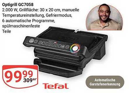 Optigrill GC7058 - Tefal