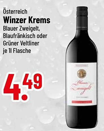 Österreich Winzer Krems - Blauer Zweigelt, Blaufränkisch oder Grüner Veltliner