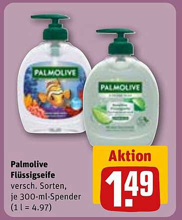 Palmolive Flüssigseife – verschiedene Sorten 300-ml-Spender