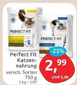 Perfect Fit Katzennahrung 750 g - verschiedene Sorten