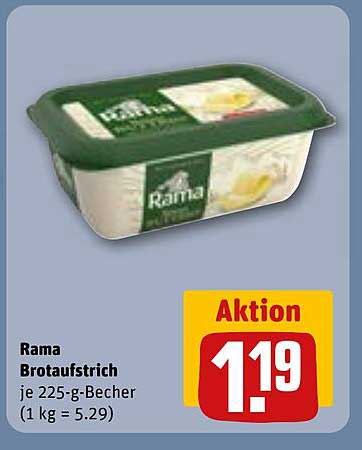 Rama Brotaufstrich 225 g - Super Angebot!