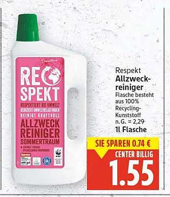 Respekt Allzweckreiniger Sommertraum 1L