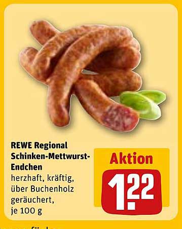 REWE Regional Schinken-Mettwurst-Endchen
