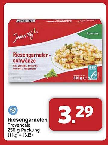 Riesengarnelen Provencale 250-g-Packung