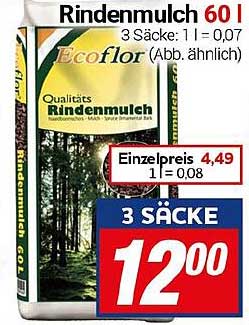 Rindenmulch 60 l – Ecoflor