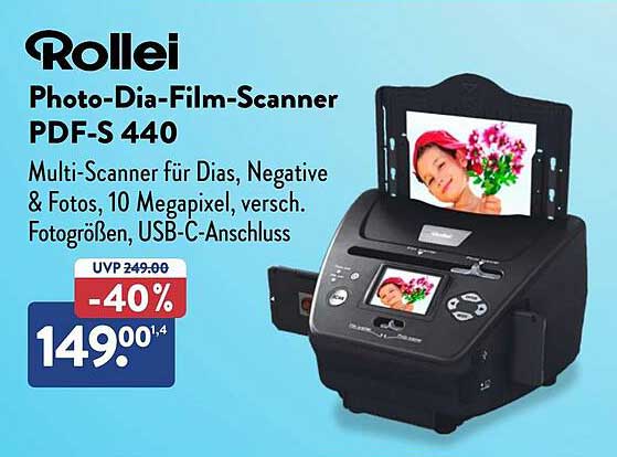 Rollei Photo-Dia-Film-Scanner PDF-S 440