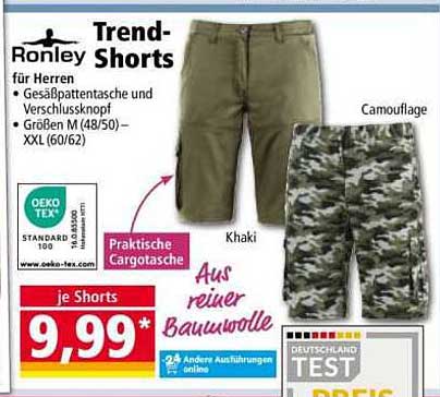 Ronley Trend-Shorts für Herren