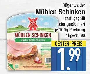 Rügenwalder Mühlen Schinken - zart, gegrillt oder geräuchert