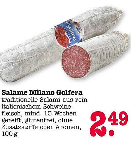 Salame Milano Golfera, 100 g