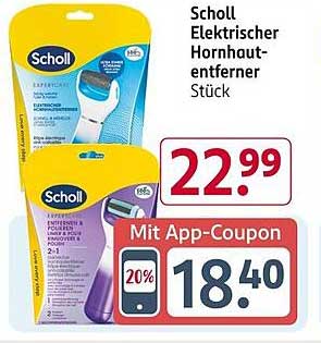Scholl Elektrischer Hornhautentferner