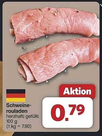 Schweinerouladen herzhaft gefüllt 100 g