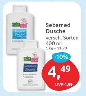 Sebamed Dusche - verschiedene Sorten 400 ml