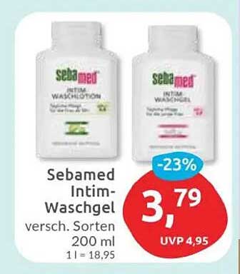 Sebamed Intim-Waschgel 200 ml - verschiedene Sorten