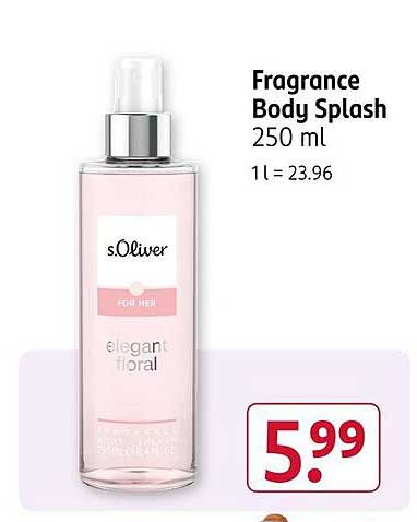 s.Oliver Fragrance Body Splash 250 ml - Elegant Floral