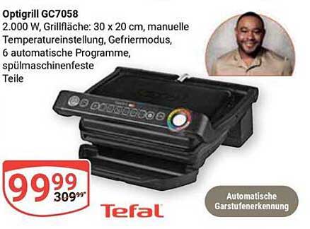 Tefal Optigrill GC7058 – Grillen auf höchstem Niveau