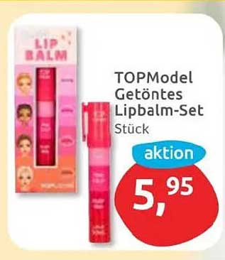 TOPModel Getöntes Lipbalm-Set