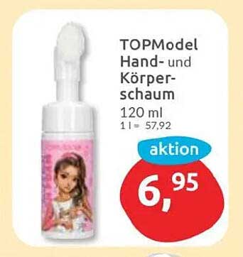 TOPModel Hand- und Körperschaum 120 ml