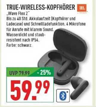 True-Wireless-Kopfhörer „Wave Flex 2“