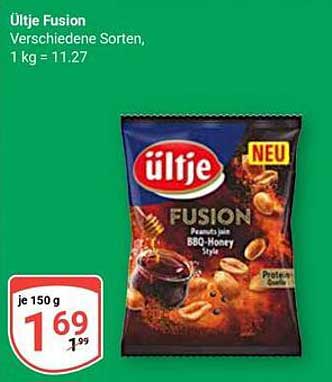 Ültje Fusion Verschiedene Sorten, 150 g