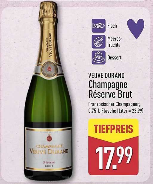 VEUVE DURAND Champagne Réserve Brut