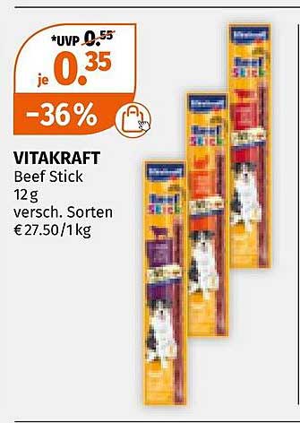 VITAKRAFT Beef Stick 12 g, verschiedene Sorten
