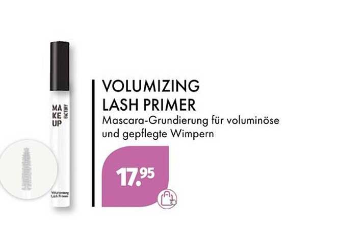 VOLUMINIZING LASH PRIMER - Mascara-Grundierung für voluminöse und gepflegte Wimpern