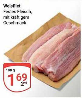 Welsfilet - Festes Fleisch, mit kräftigem Geschmack