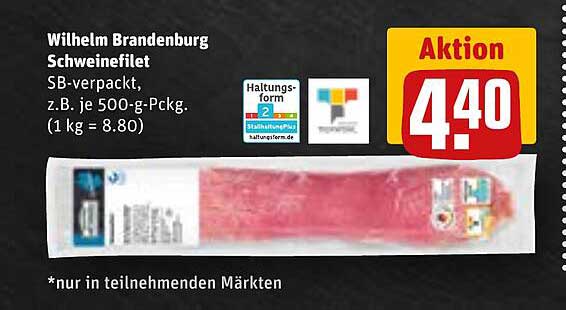 Wilhelm Brandenburg Schweinefilet