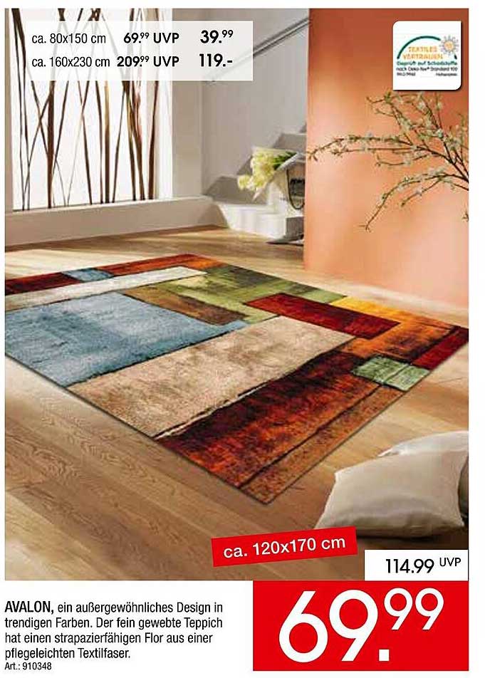 AVALON Teppich in trendigem Design