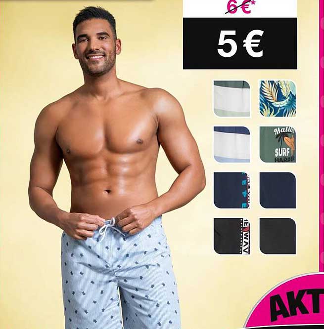 Badehosen für Herren - Jetzt zum Aktionspreis!