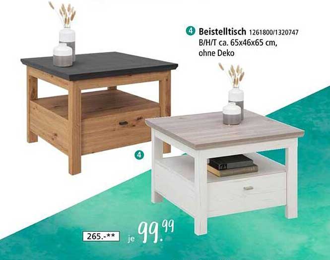 Beistelltisch in verschiedenen Farben