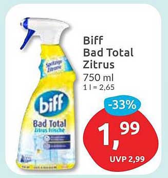 Biff Bad Total Zitrus 750 ml