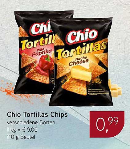 Chio Tortillas Chips - verschiedene Sorten
