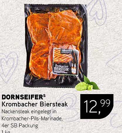 DORNSEIFER® Krombacher Biersteak 4er SB Packung