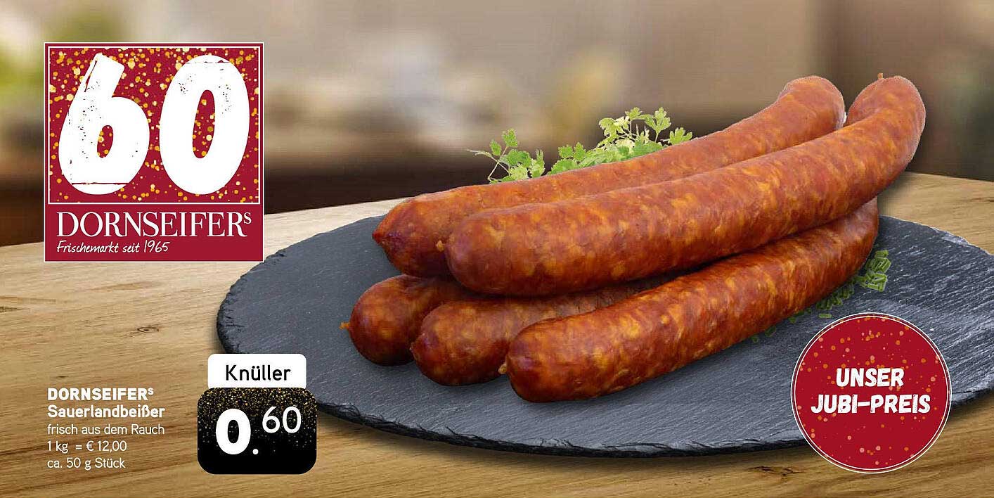 DORNSEIFER® Sauerlandeibäufer frisch aus dem Rauch